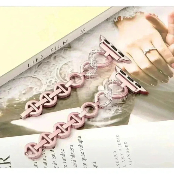 Sparkling Rhinestone Apple Watch Band - Picture 3 of 4